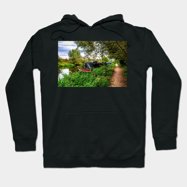 A September Walk By The Kennet Hoodie by IanWL